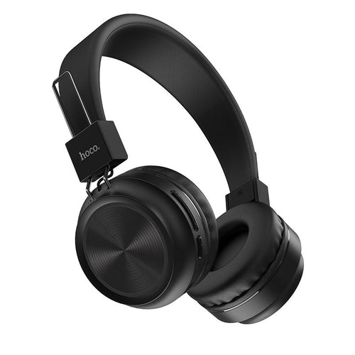 Bluetooth навушники Hoco W25 Promise Black