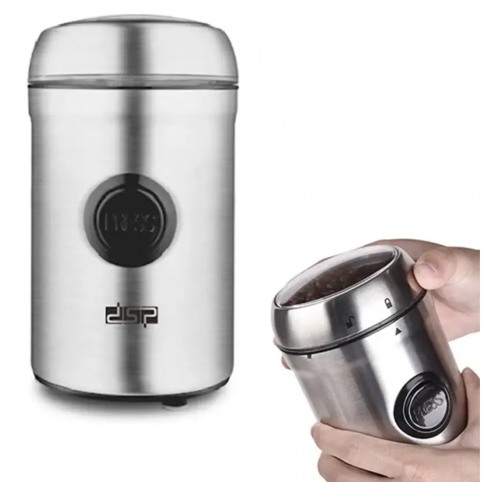 Кофемолка DSP KA-3045 роторна 200 Вт сіра