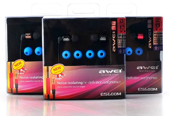 Навушники Awei ES-600m black