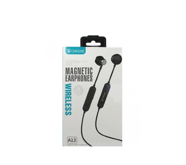 Bluetooth навушники Celebrat A13 Black