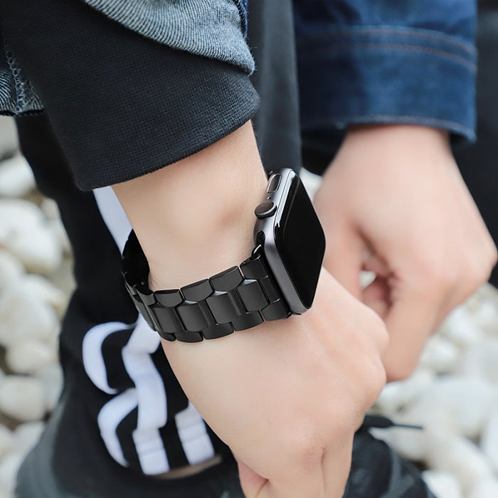 Ремінець Hoco WB03 Grand Steel для Apple Watch Series 1/2/3/4 (38/40mm) Black