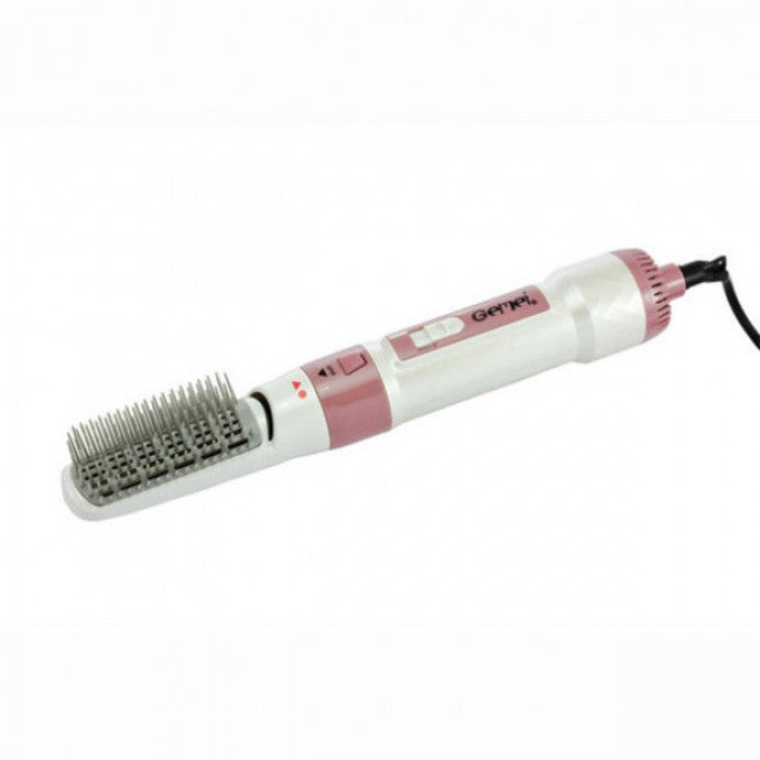 Gemei GM-4836 фен-стайлер 7в1 1200W біло-рожевий