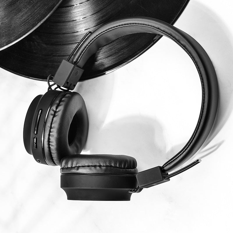 Bluetooth навушники Hoco W25 Promise Black