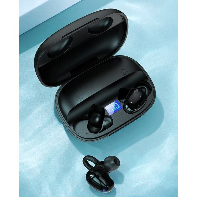 Бездротові Bluetooth навушники Joyroom JR-TL2 large capacity digital display TWS Black