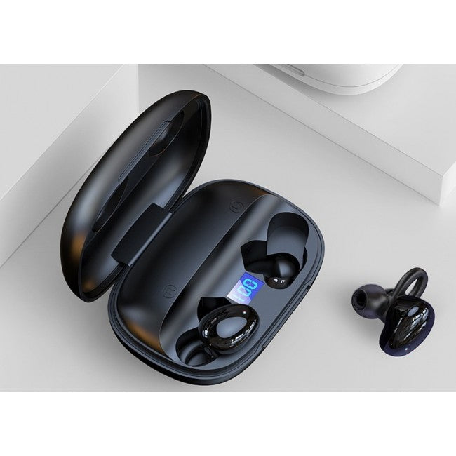 Бездротові Bluetooth навушники Joyroom JR-TL2 large capacity digital display TWS Black