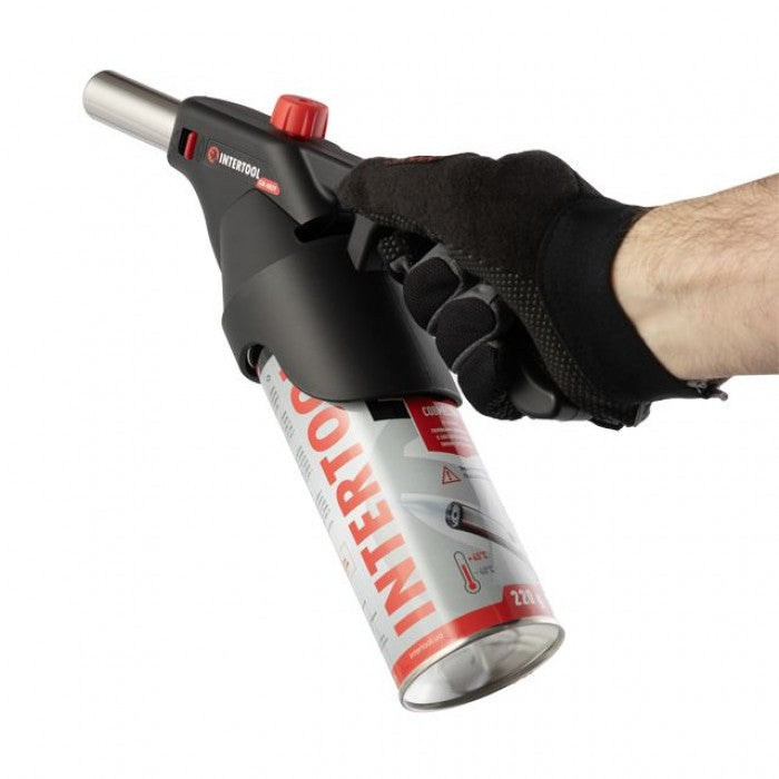 INTERTOOL GB-0029 газова горелка з пьезопідпалом