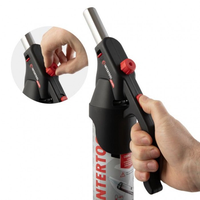 INTERTOOL GB-0029 газова горелка з пьезопідпалом