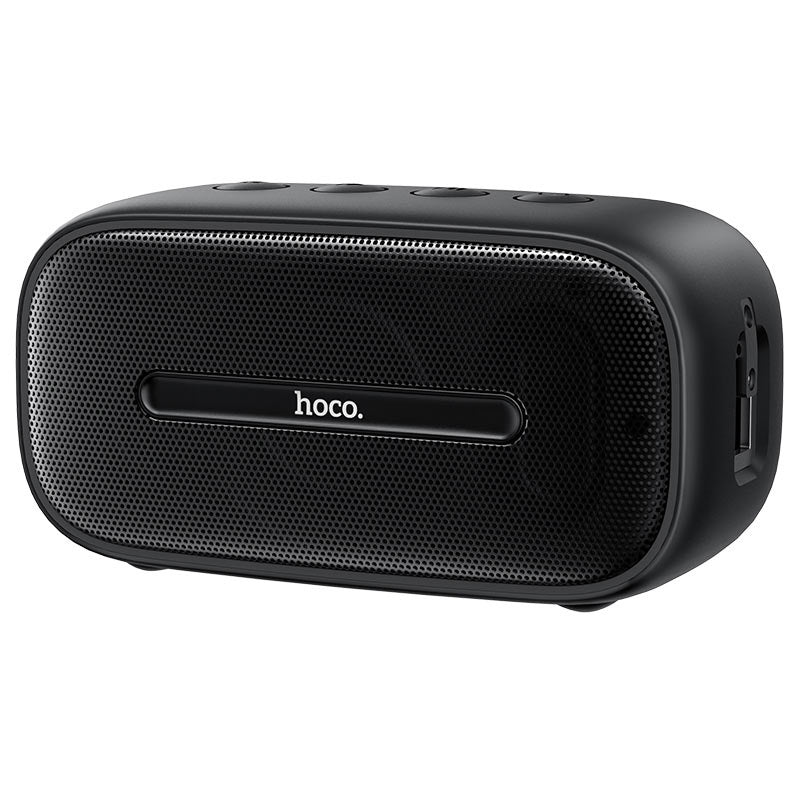 Портативна Bluetooth колонка Hoco BS43 Cool sound водонепроникна IPX7 (BT 5.0, AUX, MicroSD) Black