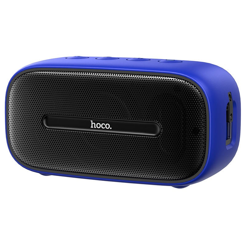 Портативна Bluetooth-колонка Hoco BS43 Cool sound водонепроникна IPX7 (BT 5.0, AUX, MicroSD) Black