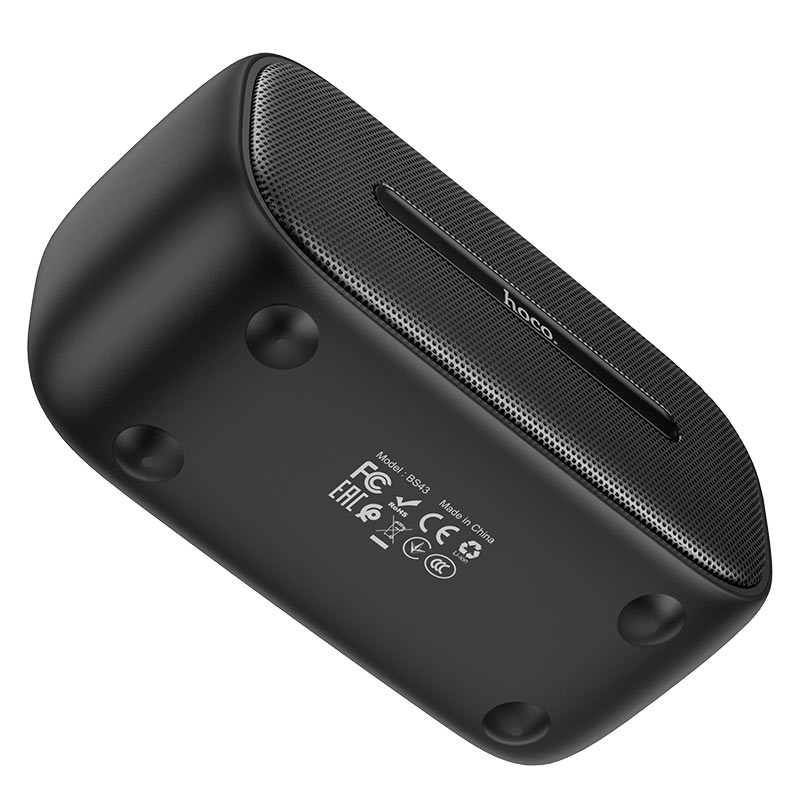 Портативна Bluetooth колонка Hoco BS43 Cool sound водонепроникна IPX7 (BT 5.0, AUX, MicroSD) Black