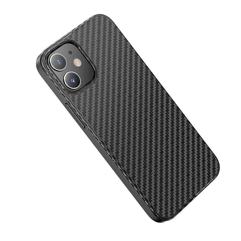 Чохол для Apple iPhone12 Mini (5.4") Hoco Delicate shadow series protective case Black