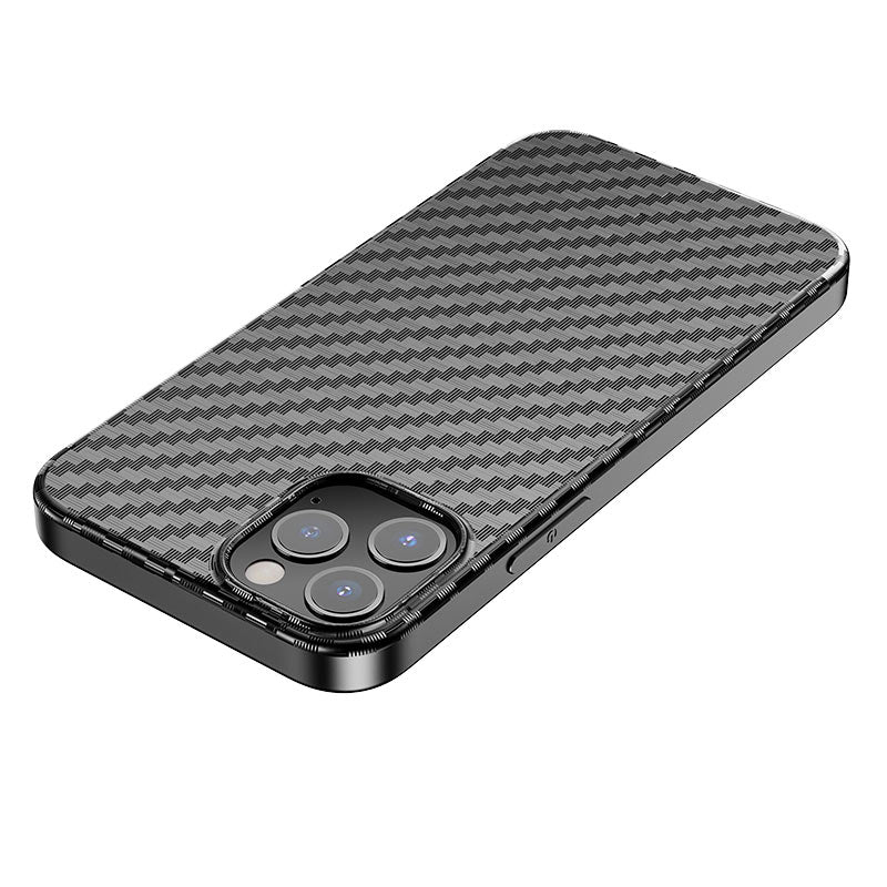 Чохол для Apple iPhone12 Pro (6.1") Hoco Delicate shadow series protective case Black