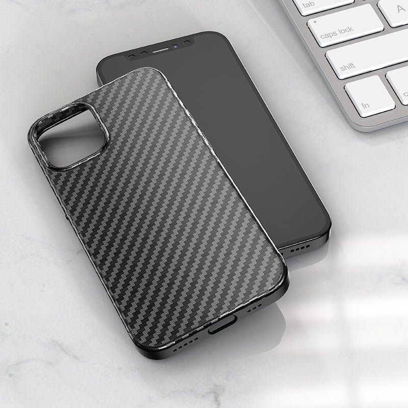 Чохол для Apple iPhone12 Pro (6.1") Hoco Delicate shadow series protective case Black