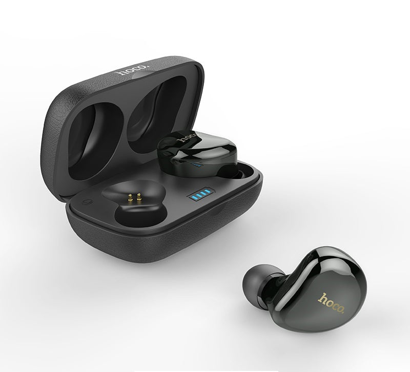 Бездротові Bluetooth навушники Hoco ES25 Metal Gray