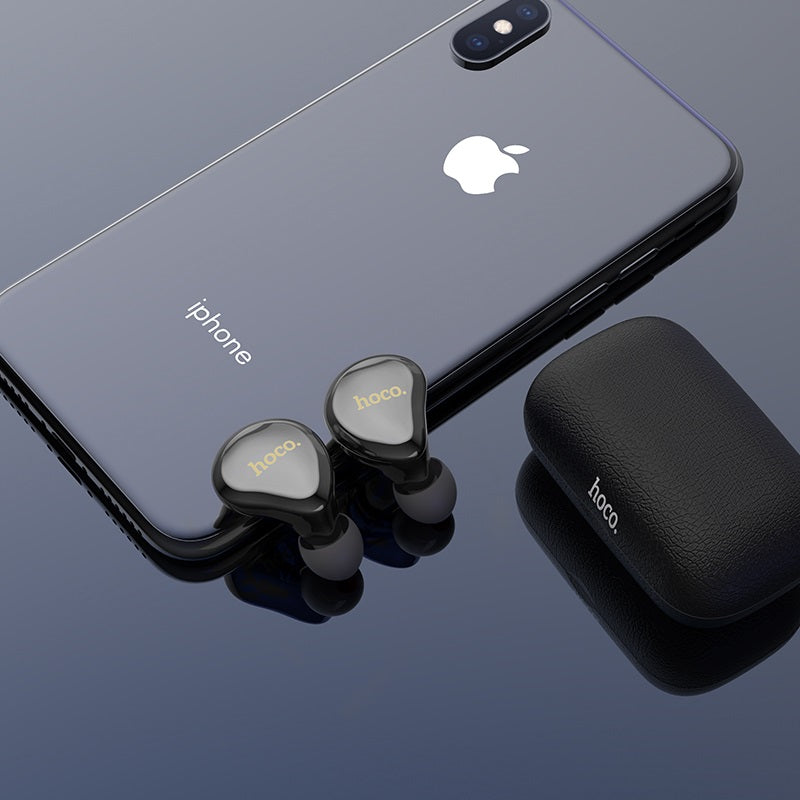 Бездротові Bluetooth навушники Hoco ES25 Metal Gray