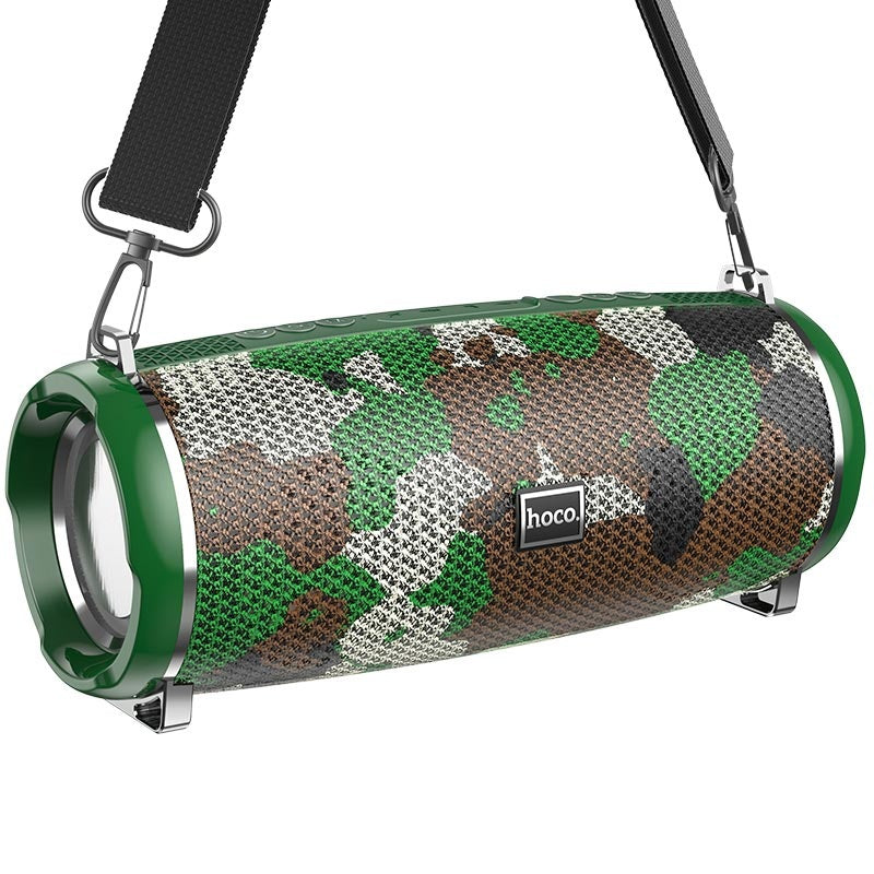 Портативна Bluetooth колонка Hoco HC2 Xpress sport із вологозахистом IPX5 (BT 5.0, AUX, USB, MicroSD, FM радіо) Dark Green
