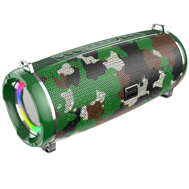 Портативна Bluetooth колонка Hoco HC2 Xpress sport із вологозахистом IPX5 (BT 5.0, AUX, USB, MicroSD, FM радіо) Dark Green