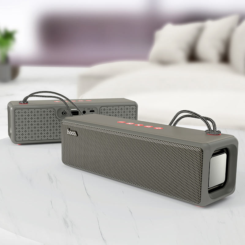 Портативна Bluetooth-колонка Hoco HC3 Bounce sports wireless speaker (BT 5.0, AUX, USB, MicroSD) Black