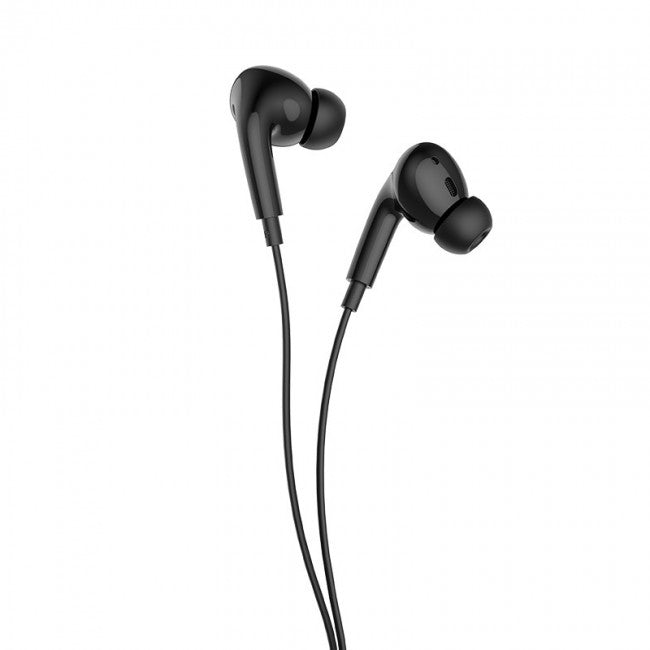 Вакуумні навушники з Type-C коннектором Hoco M1 Pro Original series Black