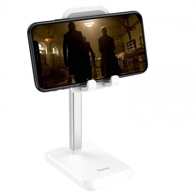 Настольный держатель для телефона Hoco PH27 Soaring metal desktop stand White