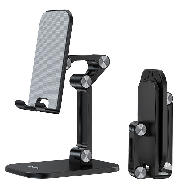 Настільний тримач підставка для телефону Hoco PH34 Excelent double folding desktop stand Чорний