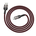 Кабель Hoco U68 Gusto MicroUSB (4A) 1.2m Чорний