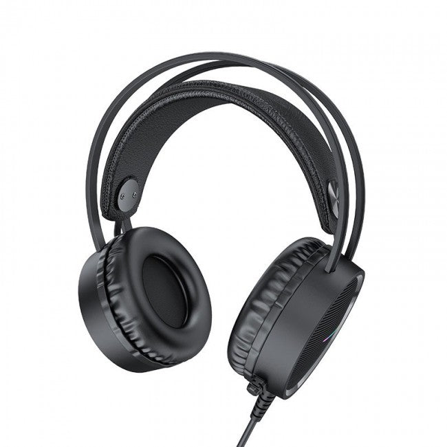 Навушники ігрові Hoco W100 Touring gaming headset з мікрофоном Black