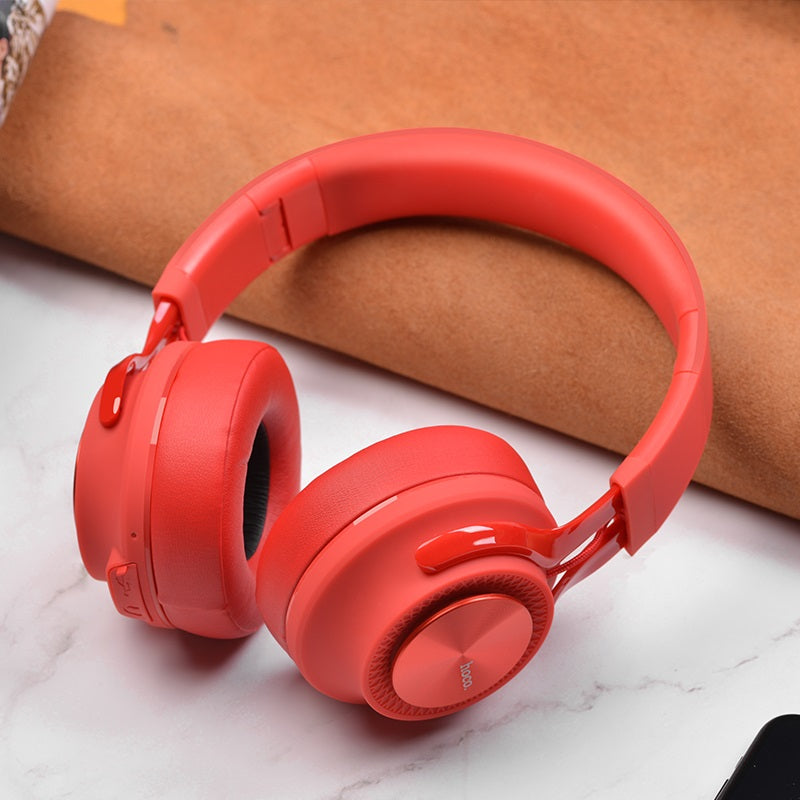 Bluetooth навушники Hoco W22 Talent sound Red