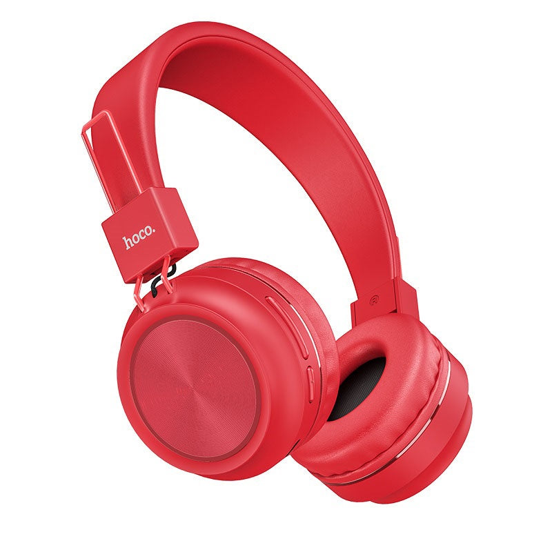 Bluetooth навушники Hoco W25 Promise Red