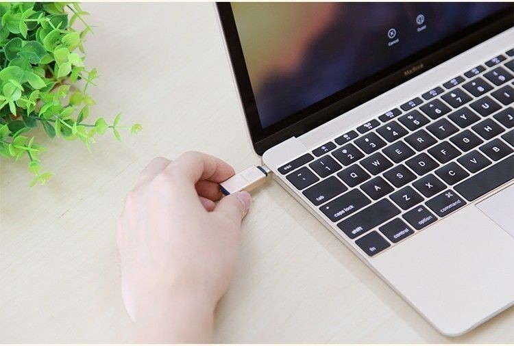 Перехідник Baseus Sharp series Type-C USB 3.1 to USB 3.0 Grey