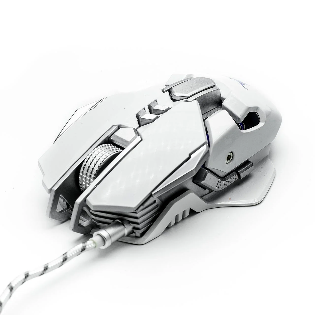 Дротова мишка Onikuma combating CW30 gaming mouse з підсвітленням (3200 dpi) Білий
