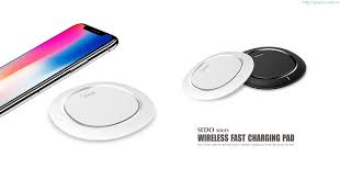 Бездротове зарядне пристрій USAMS Sedo Series Charging Pad Black (US-CD29)