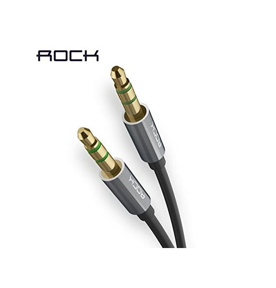 Кабель Rock AUX Audio RAU0509-91898 aluminum alloy+TPE+OFC Tarnish