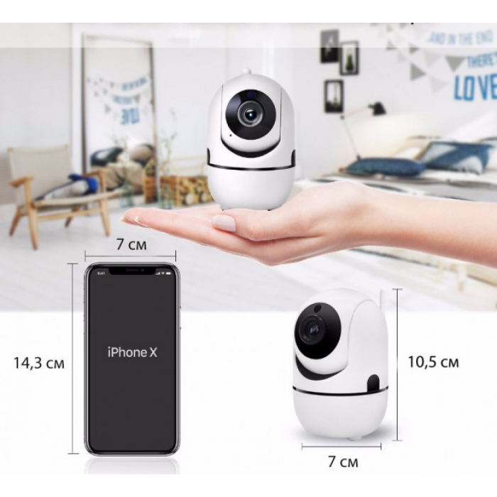 Камера видеонаблюдения Y13G Wi-Fi распознавание лиц Type-C