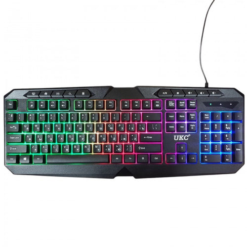 UKC 9541 геймерский комплект клавиатура+мышь RGB