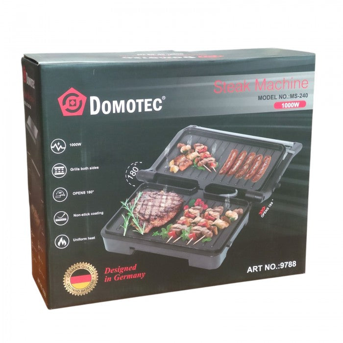 Електрогриль Domotec MS-240 1000W антипригарний