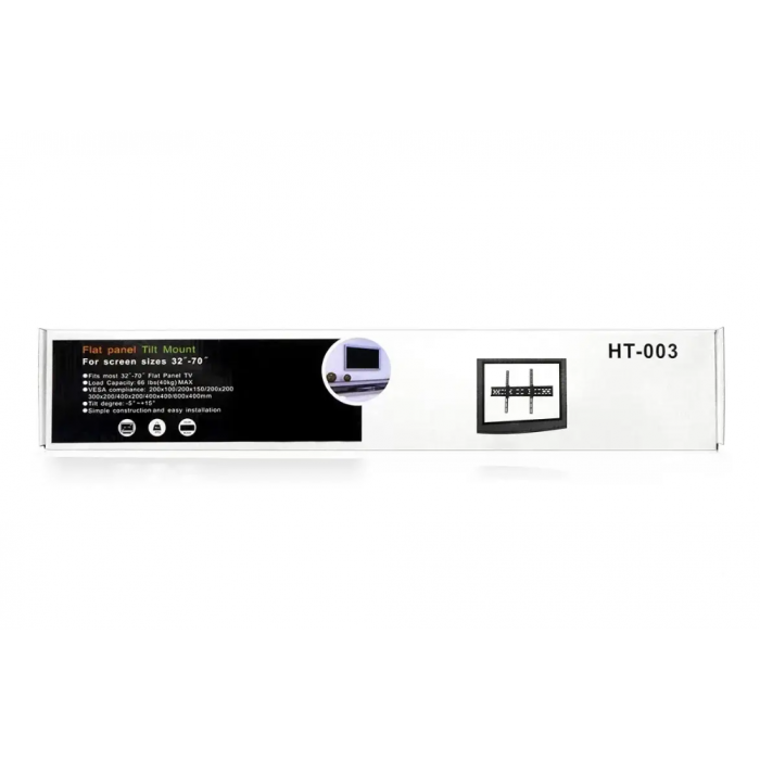 Кронштейн для ТВ HT-003 32"-70" настінний з нахилом