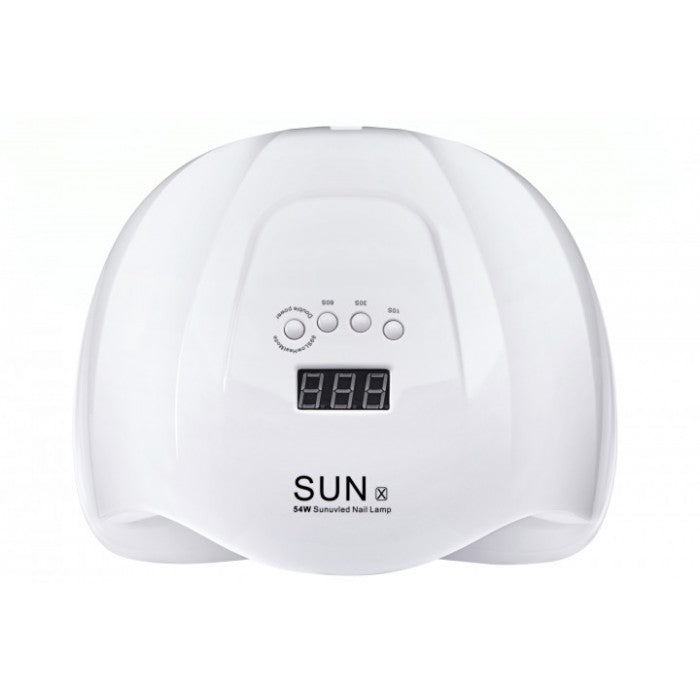 LED UV лед уф лампа SUN X  54вт для наращивания ногтей, гель лак Белая