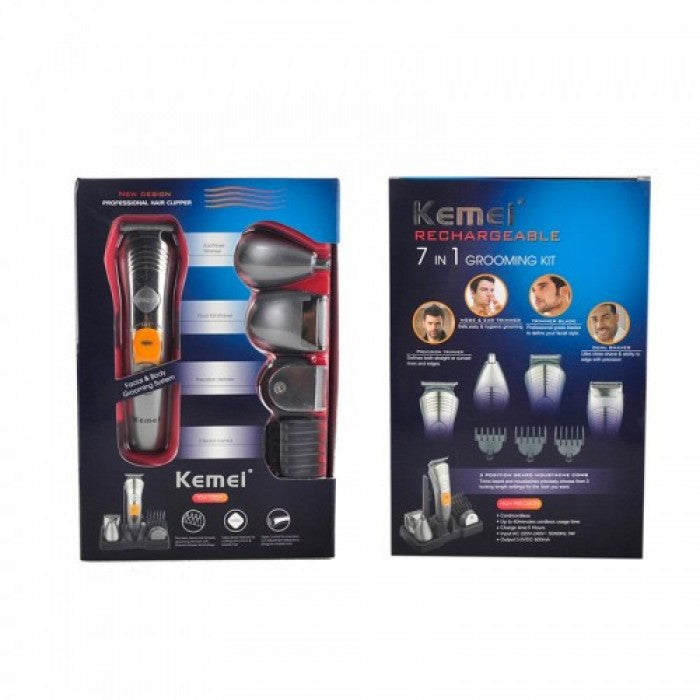 Kemei KM-580A триммер 7в1 для стрижки та бриття