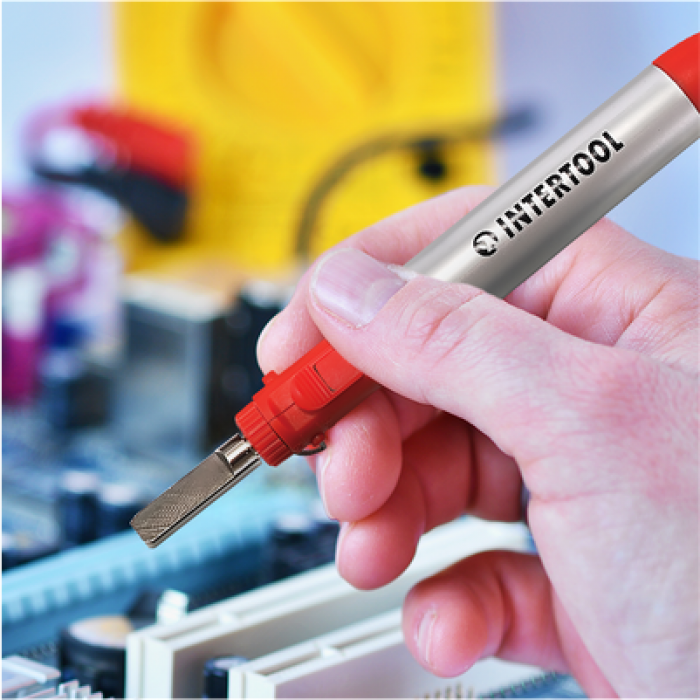 Мікропальник INTERTOOL GB-0005 з 7 аксесуарами