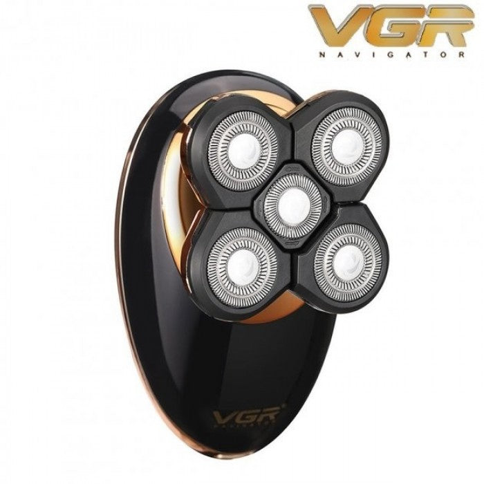 VGR V-316 бритва 5в1, роторна, триммер, машинка