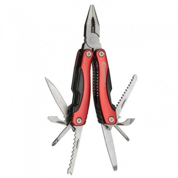 Мультинструмент INTERTOOL HT-0541 12в1, 160мм