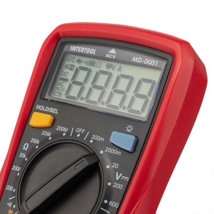 Мультиметр INTERTOOL MD-0001 CAT II-300В