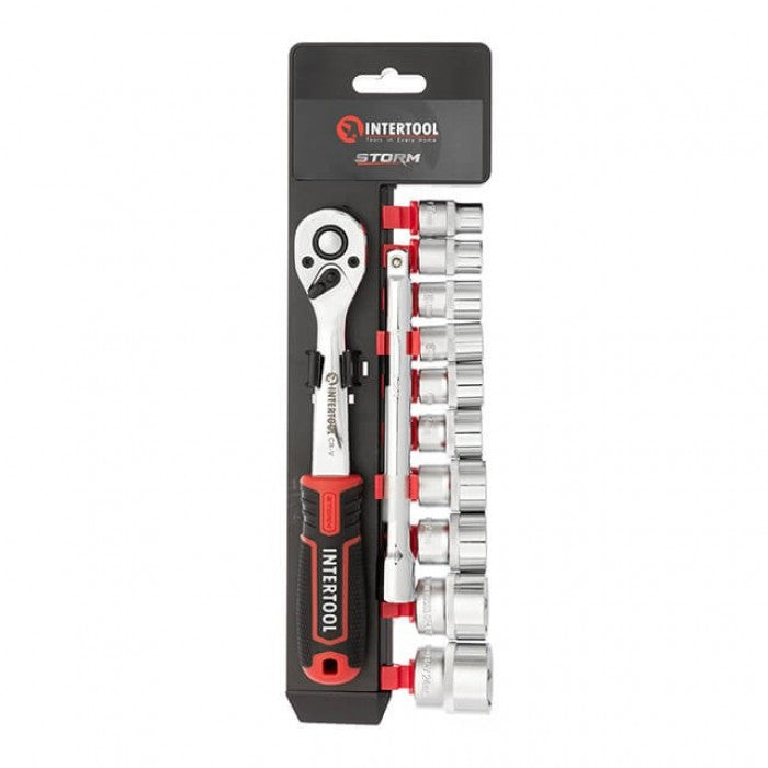 Набір головок 3/8" 10-24 мм STORM INTERTOOL ET-8013