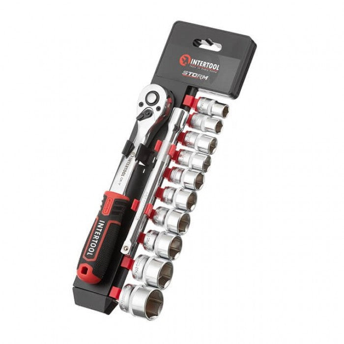 Набір головок 3/8" 10-24 мм STORM INTERTOOL ET-8013