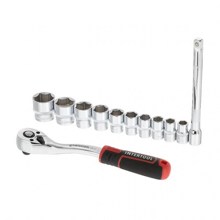 Набір головок 3/8" 10-24 мм STORM INTERTOOL ET-8013