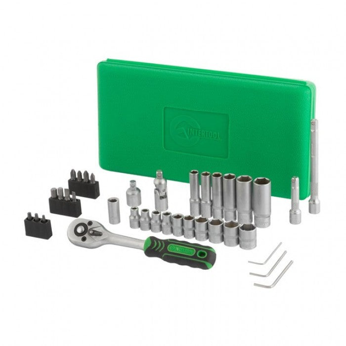 INTERTOOL ET-6036SP — набір інструментів 36 шт 1/4"