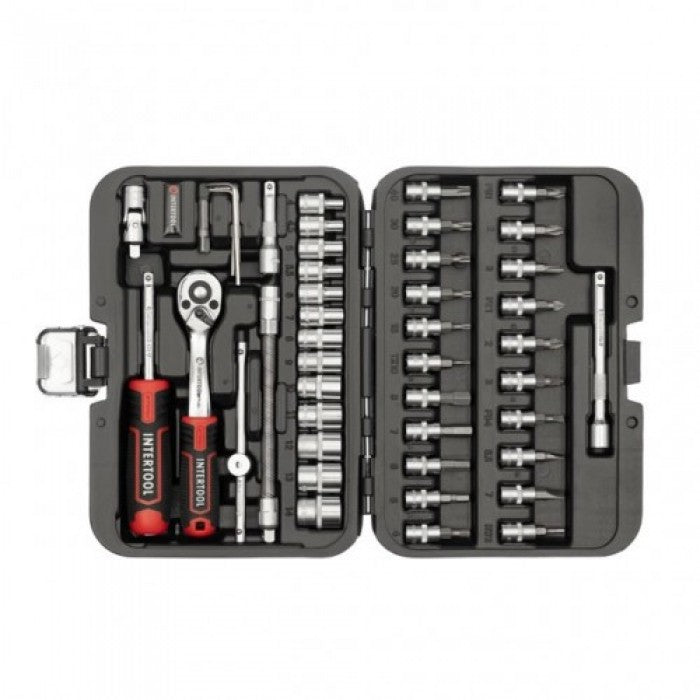 INTERTOOL STORM ET-8046 набір 46 інструментів 1/4"