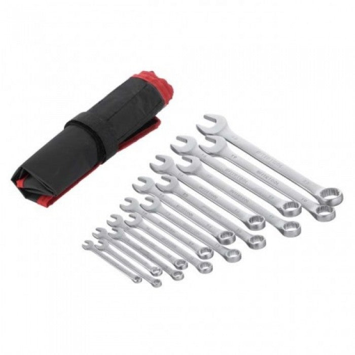 INTERTOOL HT-1204 Комбіновані ключі 15 ед. 6–22 мм