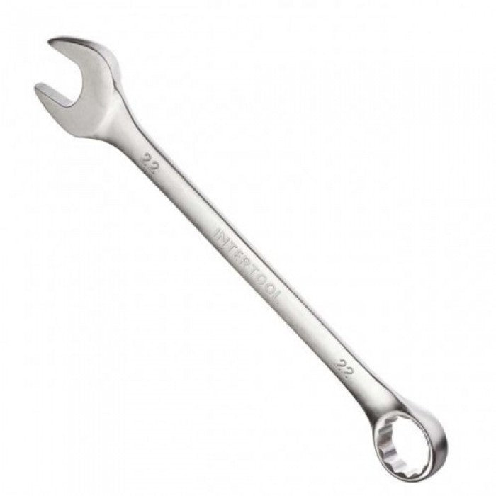 INTERTOOL HT-1204 Комбіновані ключі 15 ед. 6–22 мм